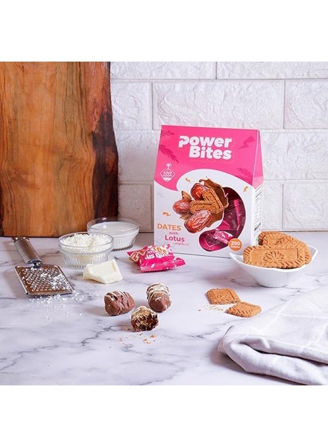 مجموعة التمور المحشوة الفاخرة المغطاة بالشوكولاتة، تشكيلة فاخرة من المنتجات الفاخرة للهدايا والمتعة اليومية (لوتس) - Image 3